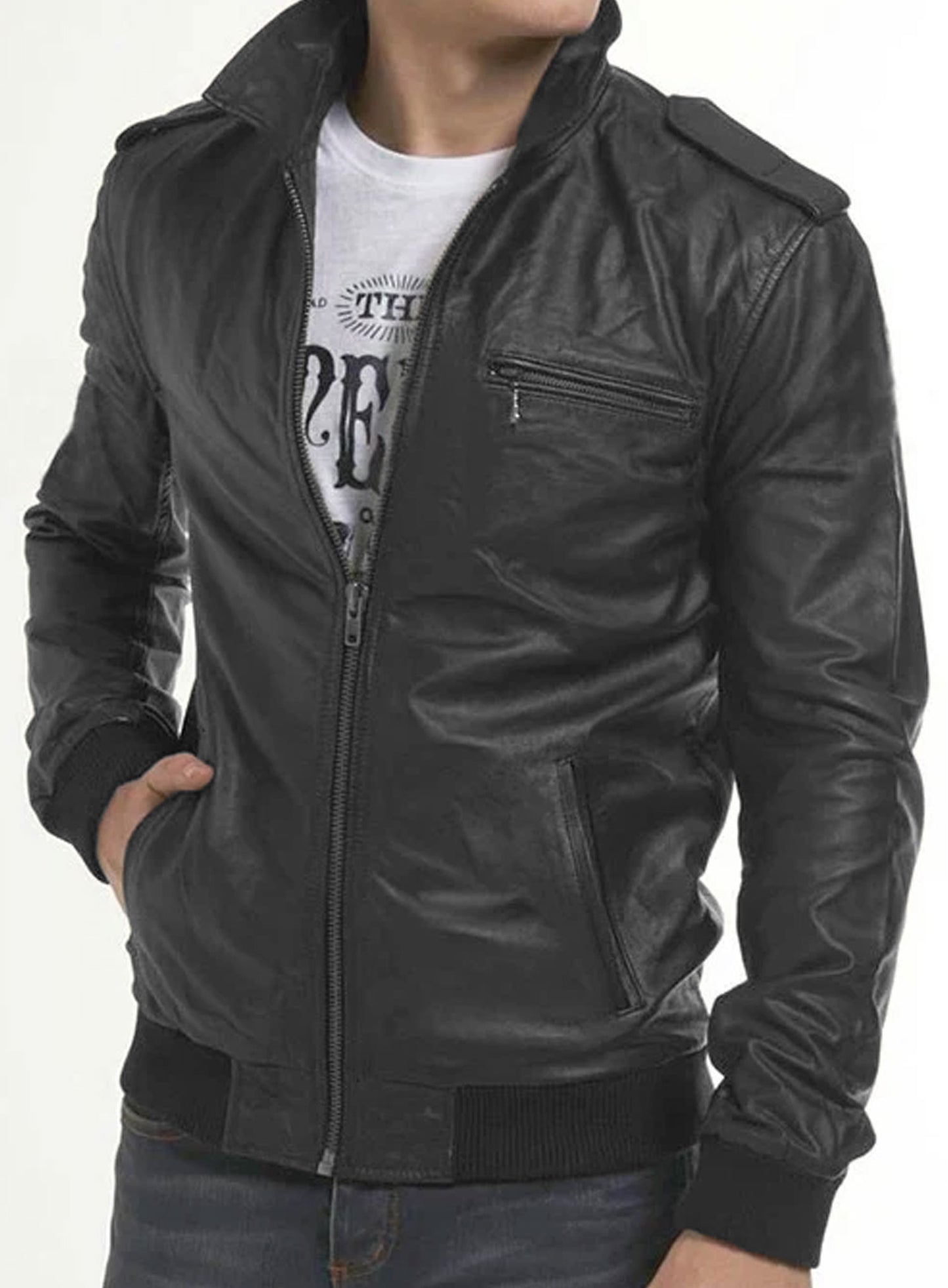 Leather Jacket # 639