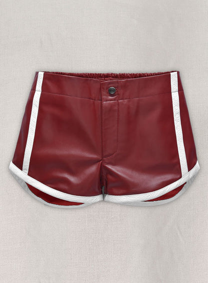 Leather Cargo Shorts Style # 373 - LeatherCult