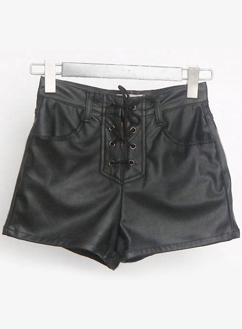 Leather Cargo Shorts Style # 378 - LeatherCult