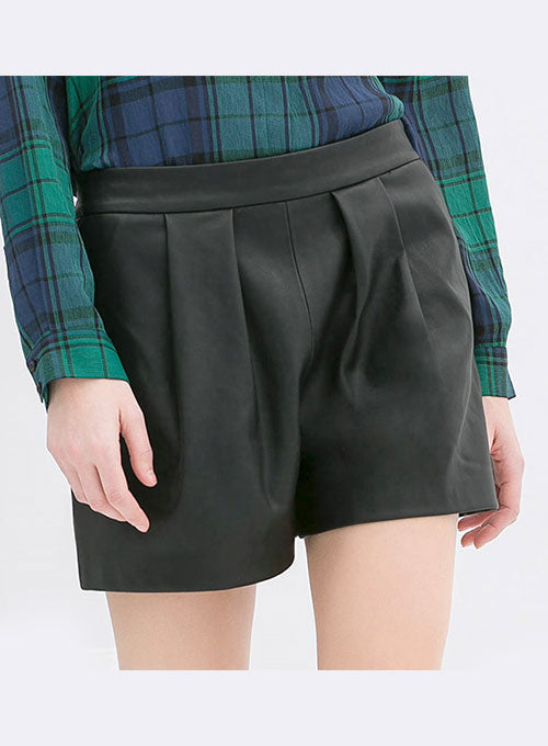 Leather Cargo Shorts Style # 381 - LeatherCult