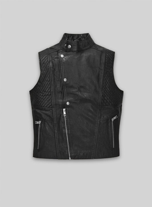 Leather Vest # 354