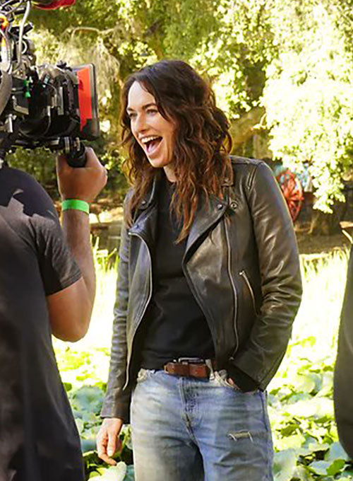 Lena Headey 9 Bullets Leather Jacket - LeatherCult