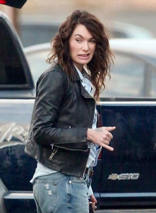 Lena Headey 9 Bullets Leather Jacket - LeatherCult