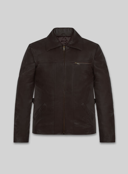 Leonardo DiCaprio Inception Leather Jacket
