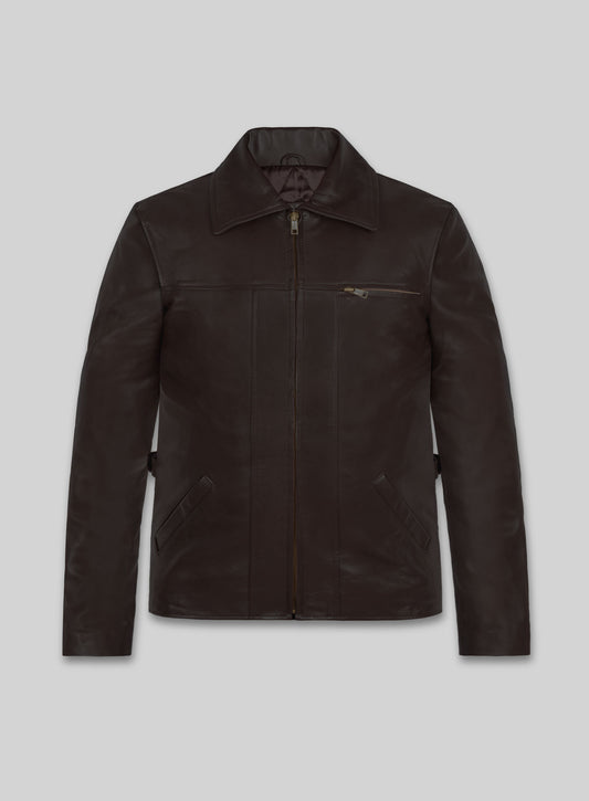 Leonardo DiCaprio Inception Leather Jacket