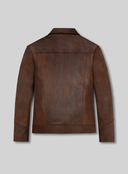 Leonardo DiCaprio Once Upon a Time in Hollywood Leather Jacket