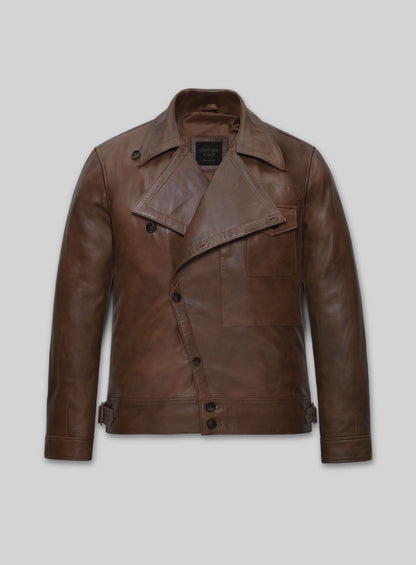 Leonardo DiCaprio The Aviator Leather Jacket