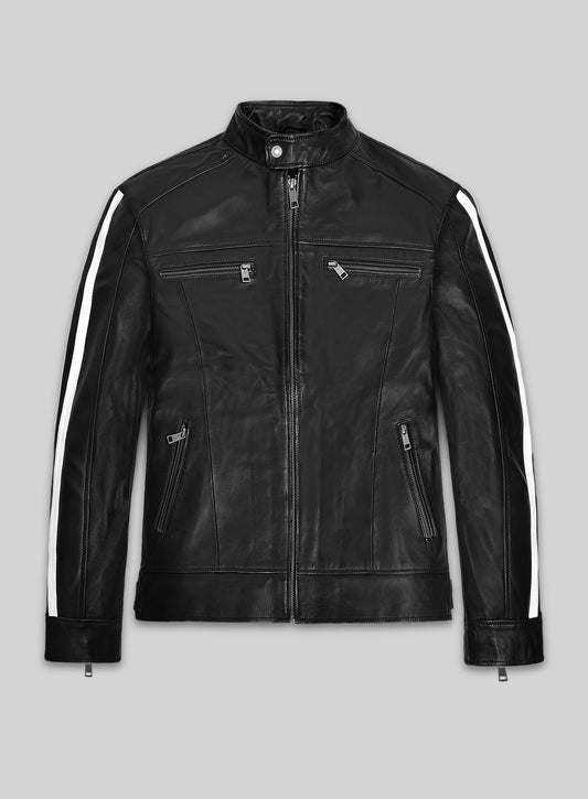 Leon Kennedy Resident Evil: Vendetta Leather Jacket