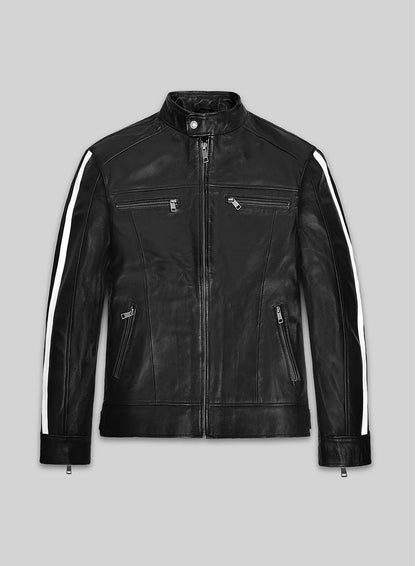 Leon Kennedy Resident Evil: Vendetta Leather Jacket