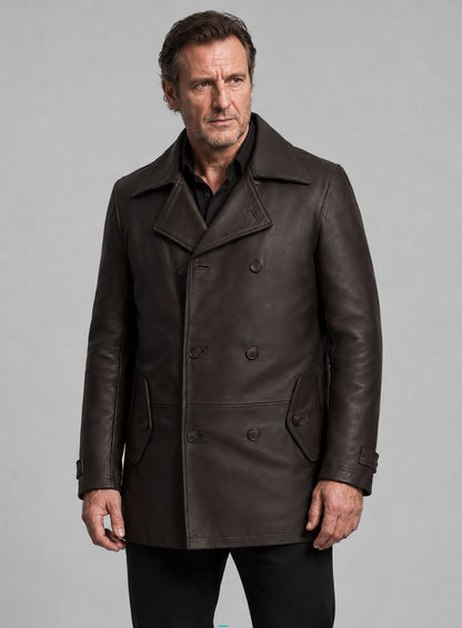 Liam Neeson Taken 2 Leather Trench Coat
