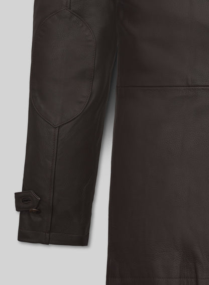 Liam Neeson Taken 2 Leather Trench Coat