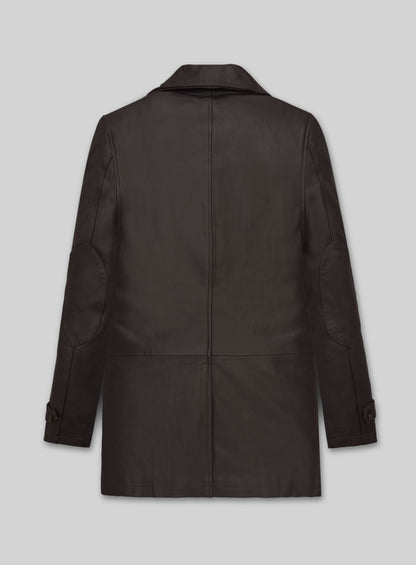 Liam Neeson Taken 2 Leather Trench Coat