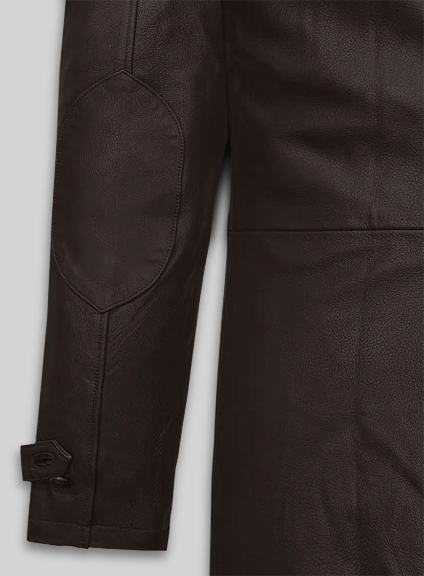Liam Neeson Taken 2 Leather Trench Coat