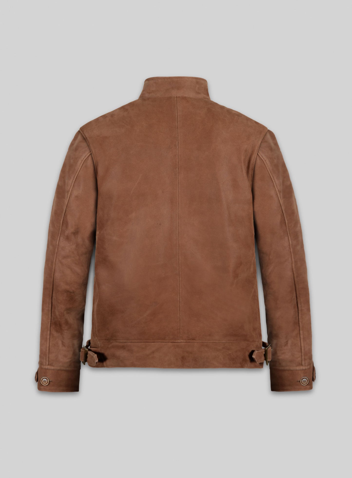 Light Vintage Tan Hide Albert Einstein Leather Jacket