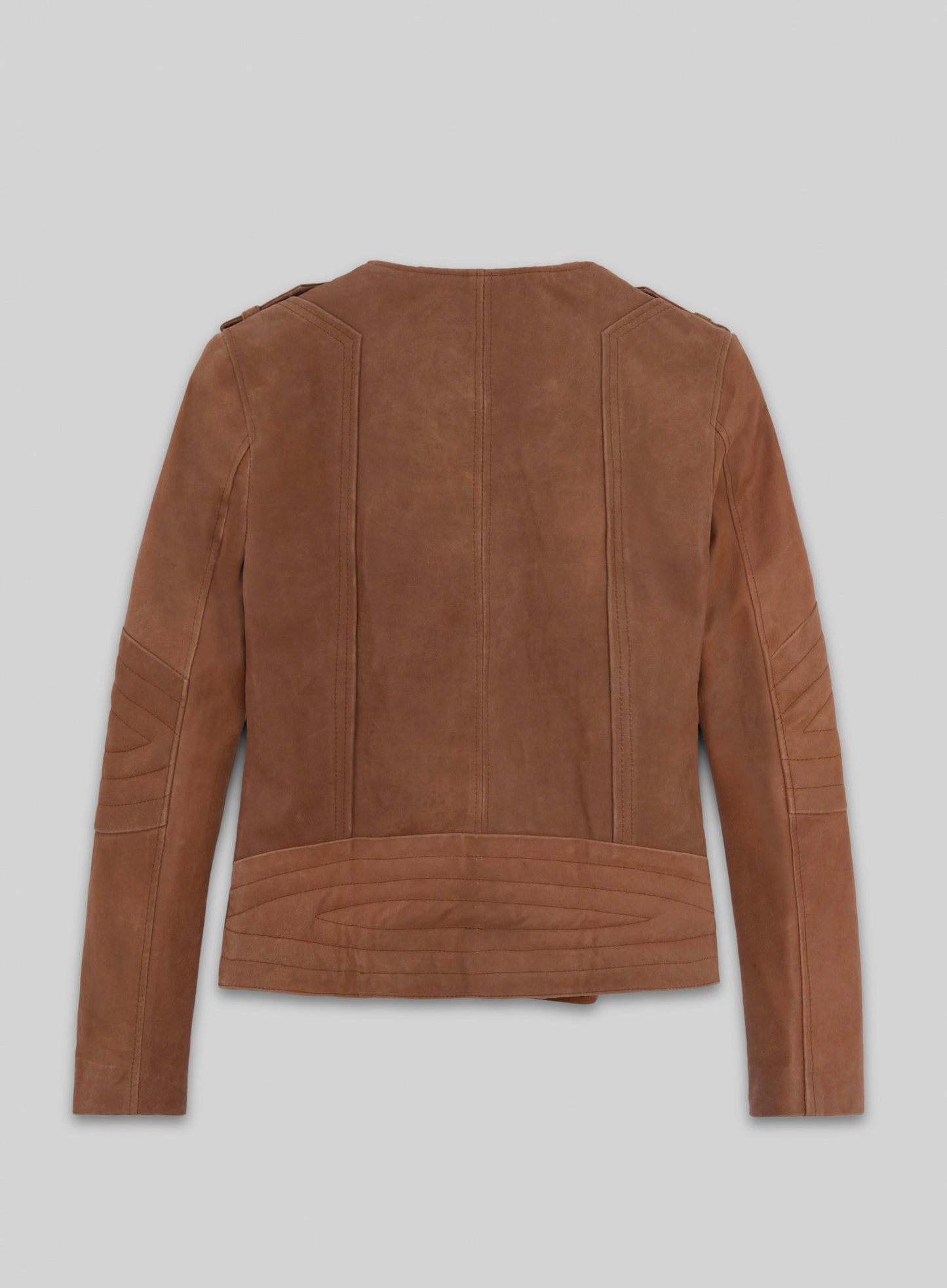 Light Vintage Tan Hide Leather Jacket # 220