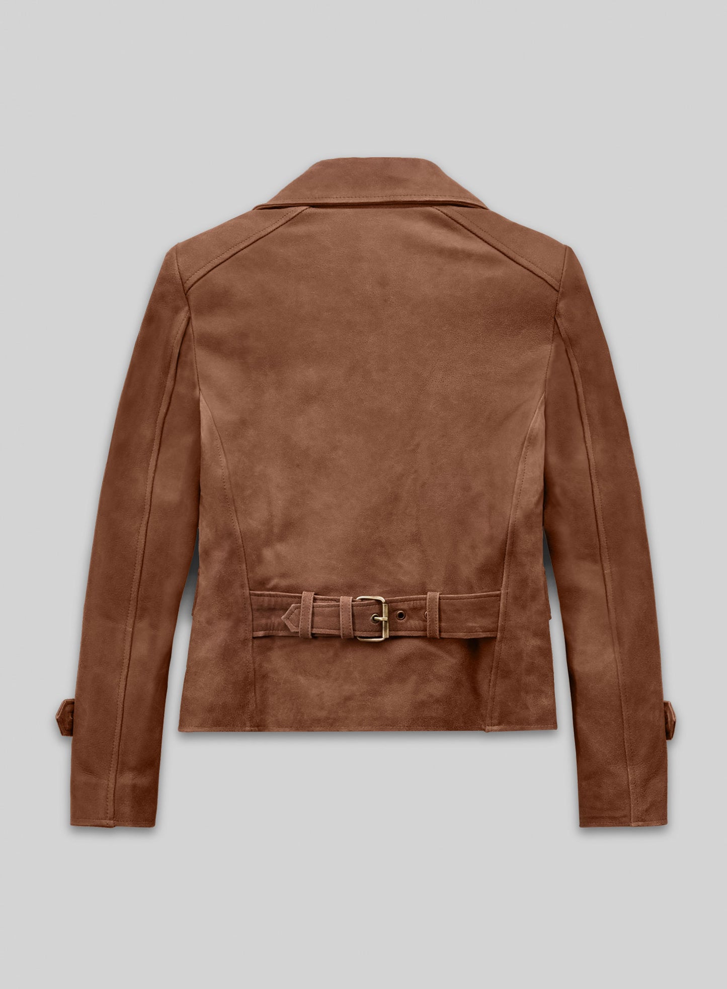 Light Vintage Tan Hide Leather Jacket Style # 298