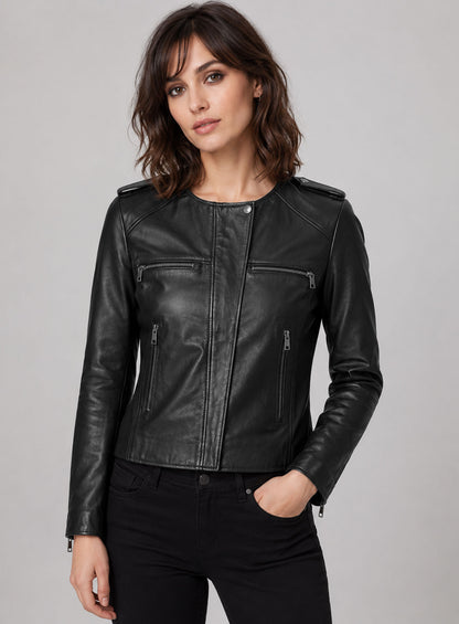 Lizzy Caplan Now You See Me 2 Leather Jacket