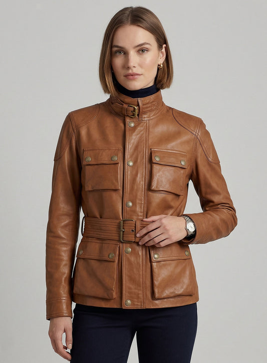 Leather Jacket # 286