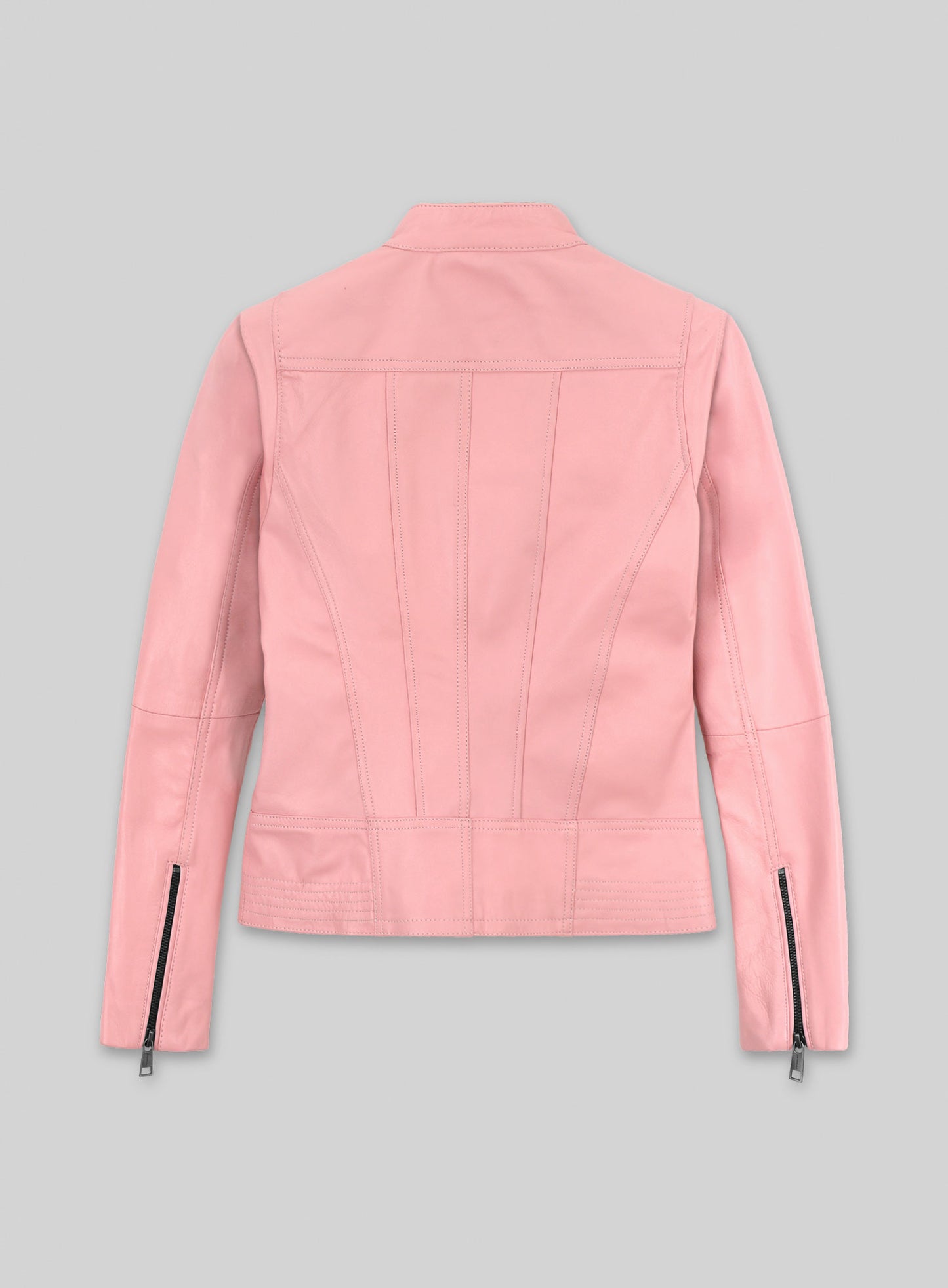Light Pink Leather Jacket # 520