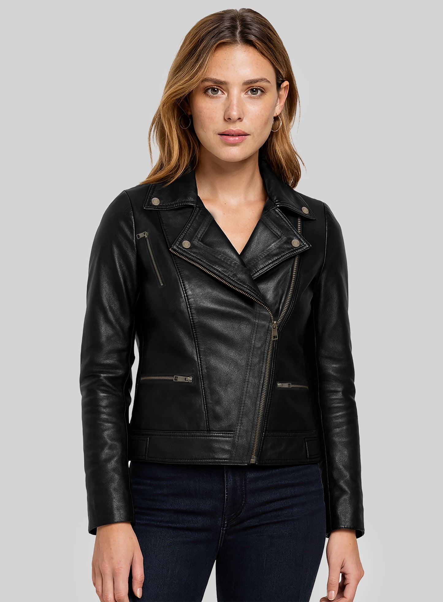 Leather Jacket # 216