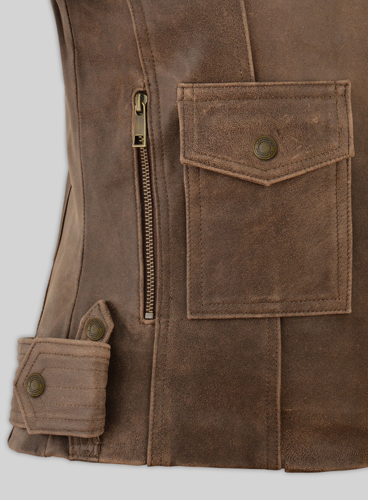 Leather Jacket # 263
