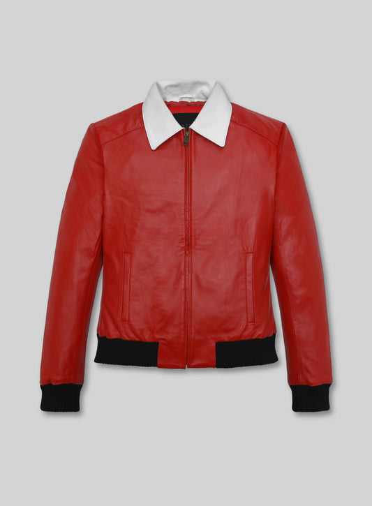 Leather Jacket # 244