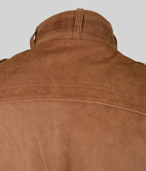 Light Tan Hide Leather Jacket # 602 - LeatherCult