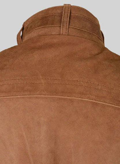 Light Tan Hide Leather Jacket # 602