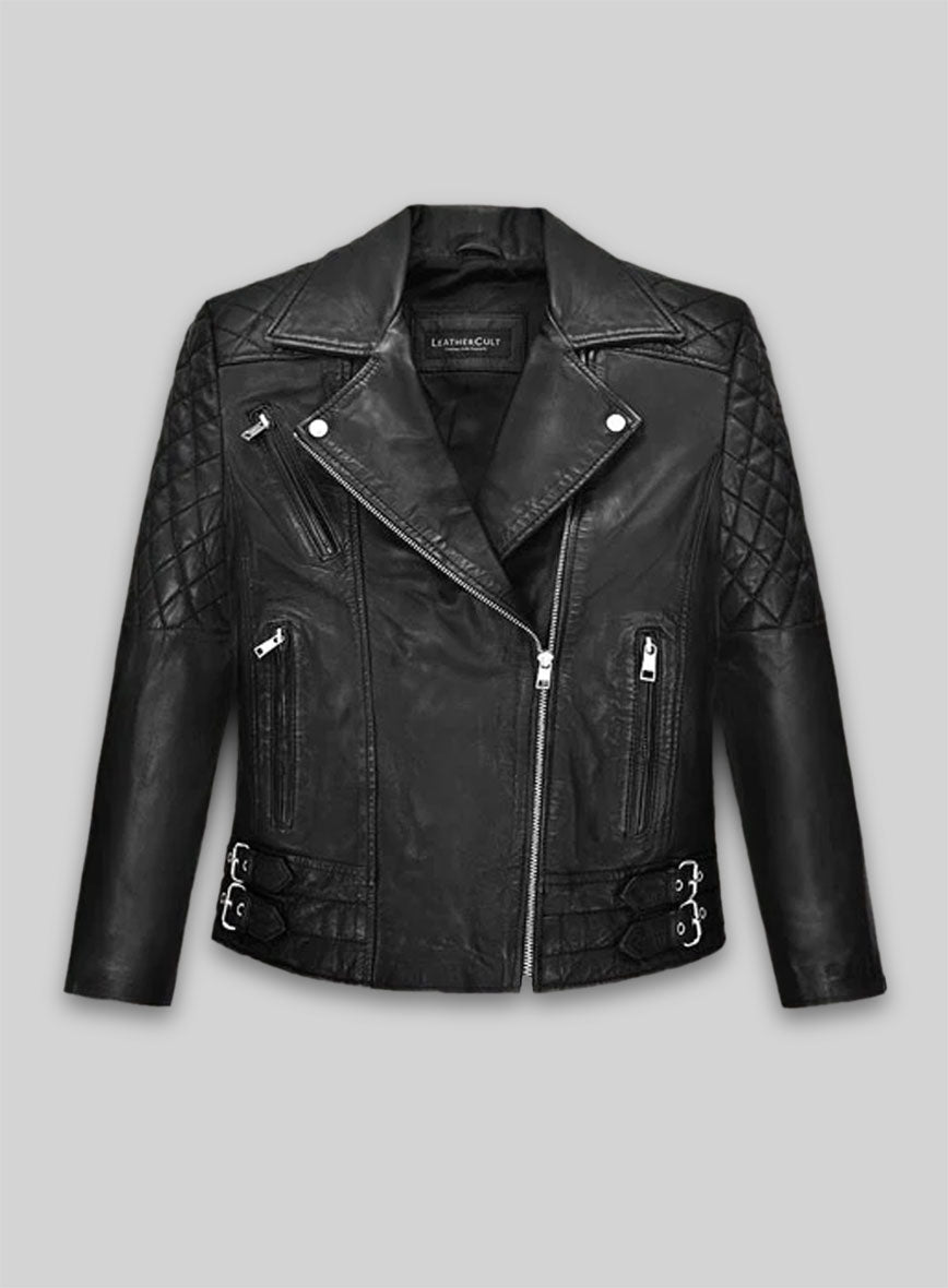 Lucy Hale Leather Jacket #2