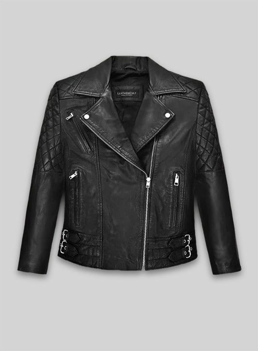 Lucy Hale Leather Jacket #2