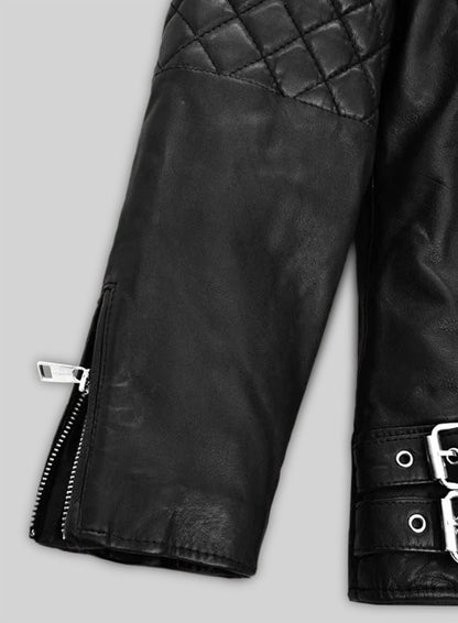 Lucy Hale Leather Jacket #2