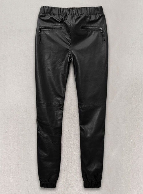 Lushfit Leather Joggers - LeatherCult