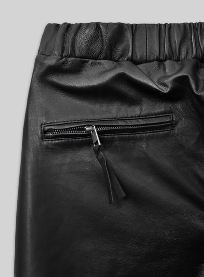 Lushfit Leather Joggers