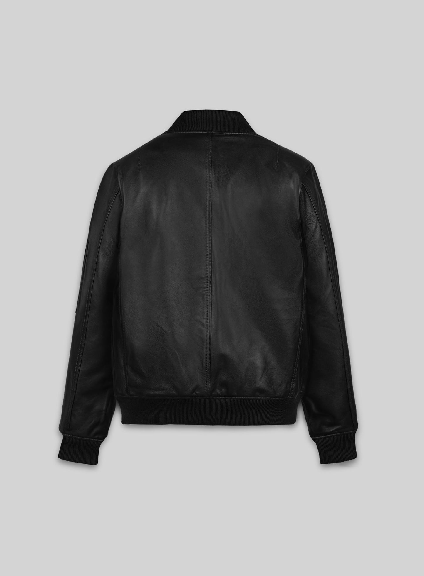 MA-1 Bomber Leather Jacket