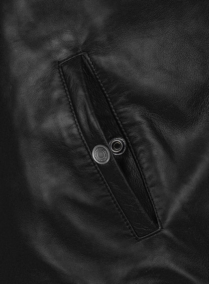 MA-1 Bomber Leather Jacket