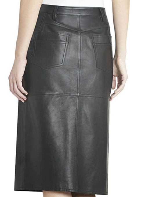 Mable Leather Skirt - # 191 - LeatherCult