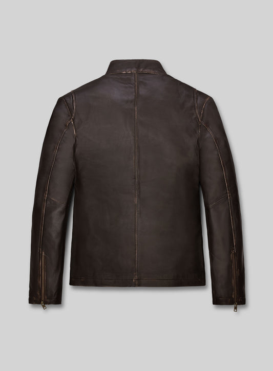 Mark Wahlberg Contraband Leather Jacket