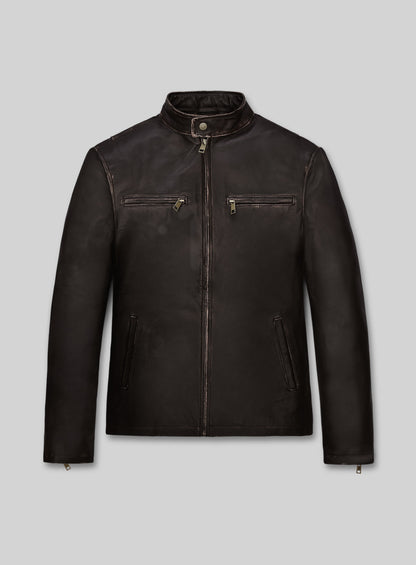 Mark Wahlberg Contraband Leather Jacket