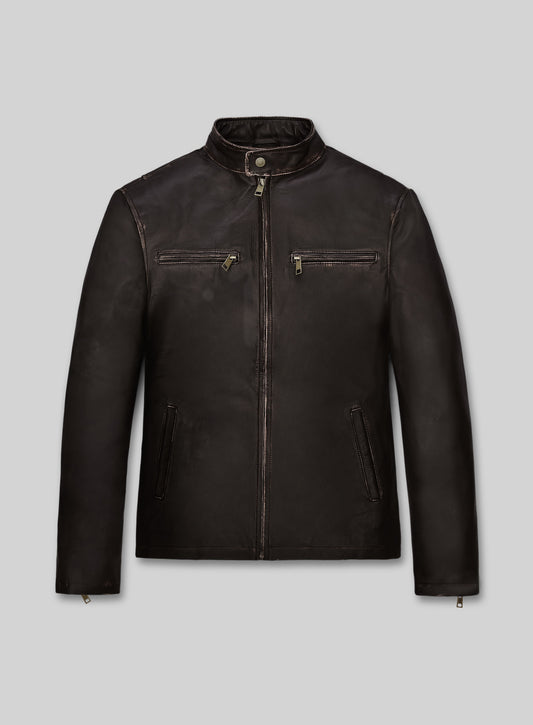 Mark Wahlberg Contraband Leather Jacket