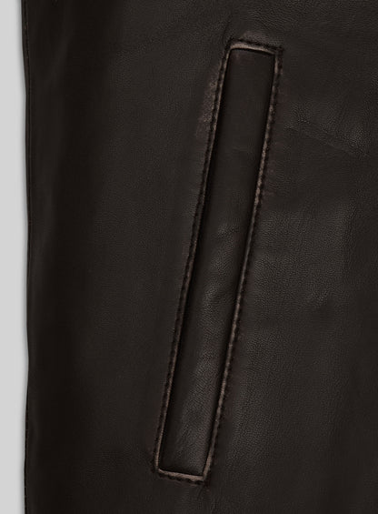 Mark Wahlberg Contraband Leather Jacket