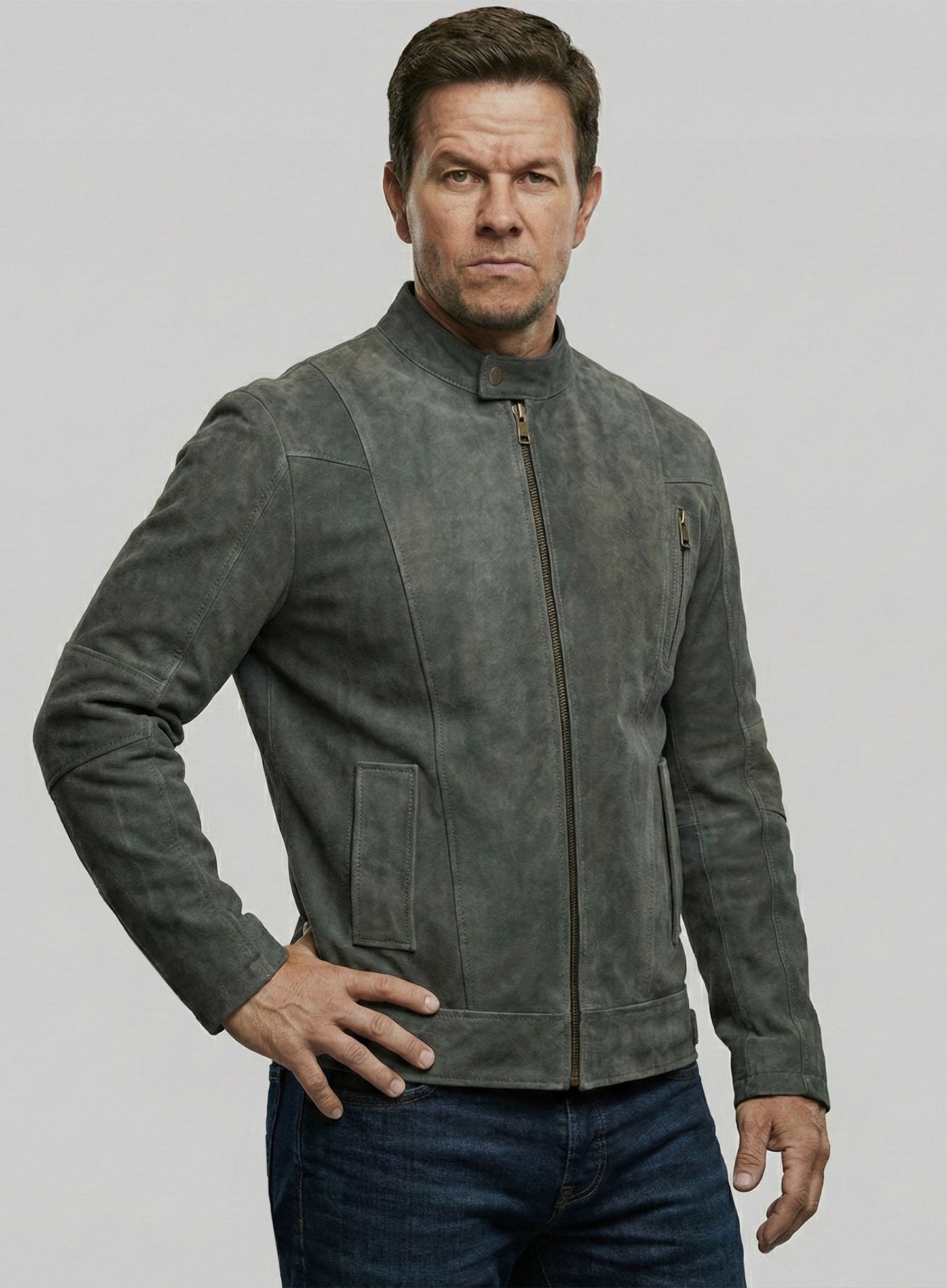 Mark Wahlberg Transformers Age of Extinction Leather Jacket