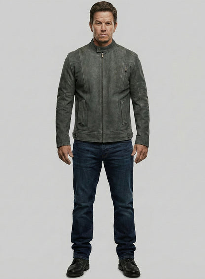 Mark Wahlberg Transformers Age of Extinction Leather Jacket