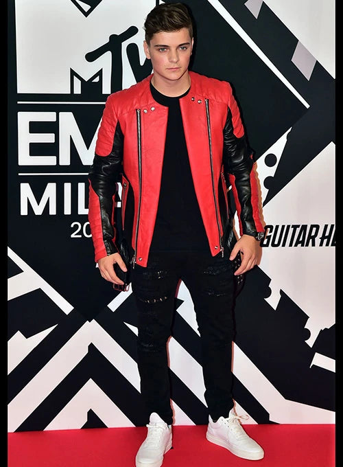 Martin Garrix MTV European Music Awards Leather Jacket - LeatherCult