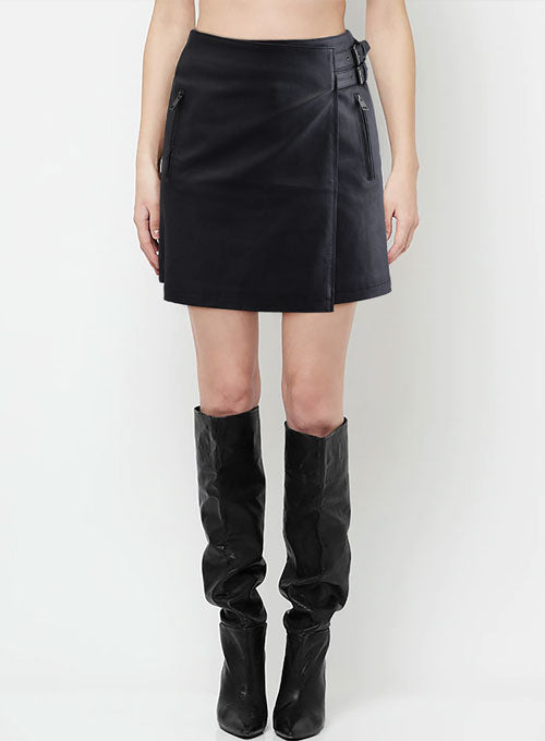 Martini Leather Skirt - # 169 - LeatherCult