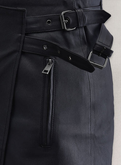 Martini Leather Skirt - # 169 - LeatherCult