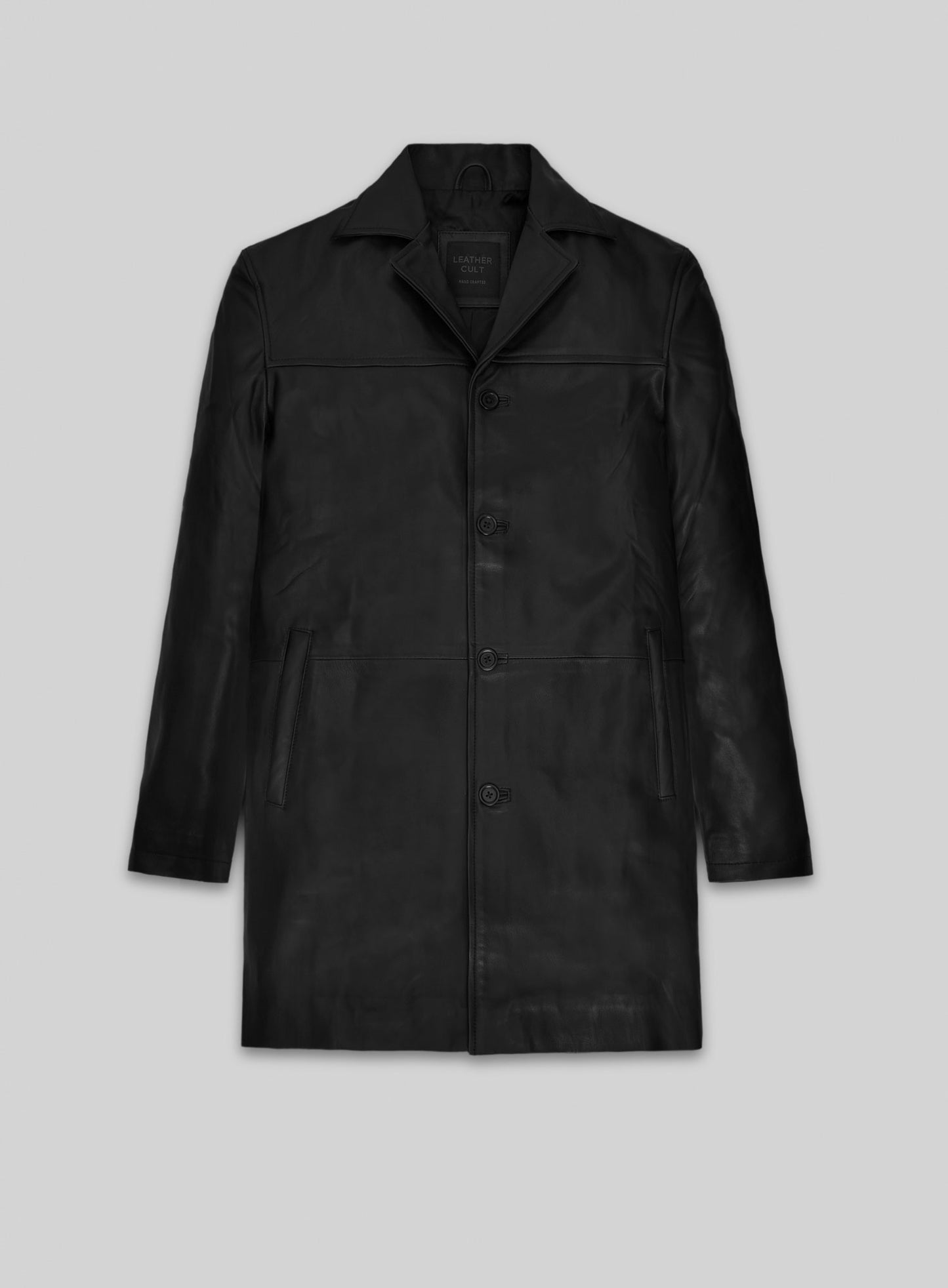 Martin Lawrence Leather Trench Coat