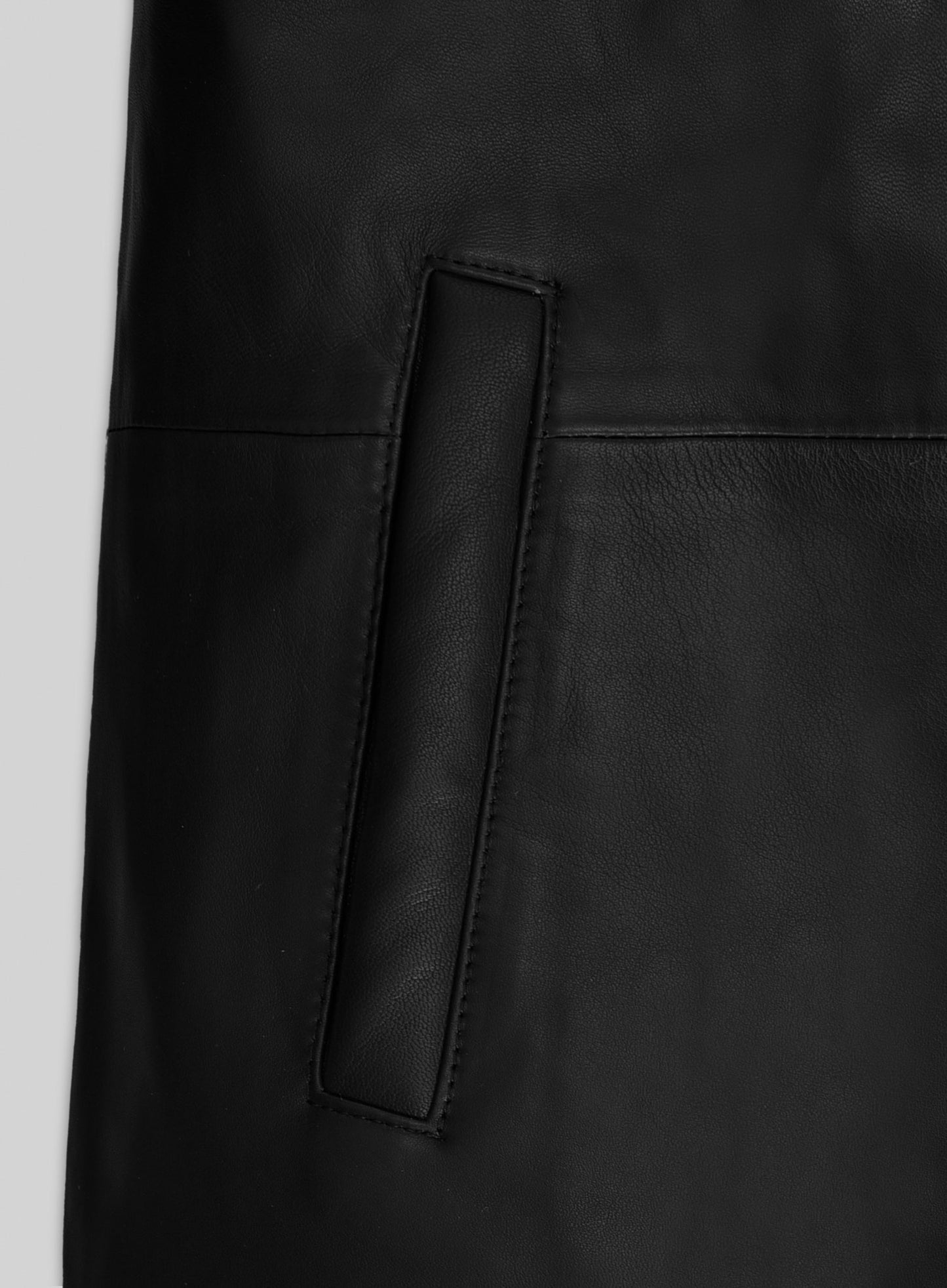 Martin Lawrence Leather Trench Coat