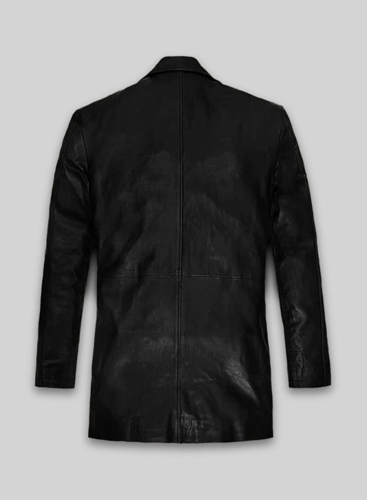 Martin Lawrence Leather Trench Coat
