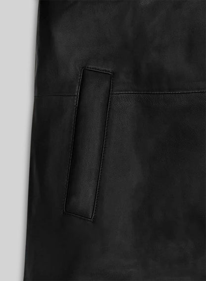 Martin Lawrence Leather Trench Coat