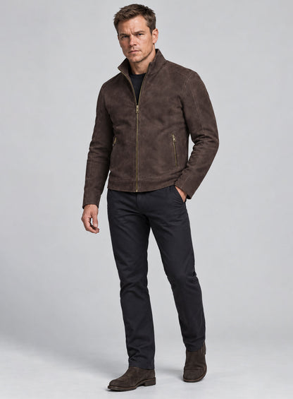 Matt Damon Jason Bourne Leather Jacket